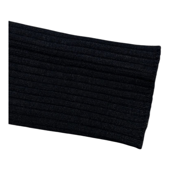 The Kooples Black Ribbed Turtleneck Sweater - Picture 9 of 13